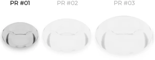 POWERING SUPER FLEXIBLE RESISTANT RING CLEAR 3.5cm