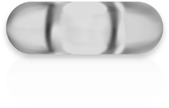 POWERING SUPER FLEXIBLE RESISTANT RING CLEAR 3.5cm