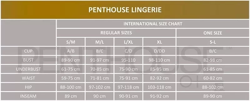 PENTHOUSE BODYSTOCKING BODY SEARCH WHITE