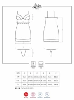 OBSESSIVE LOVICA CHEMISE RED