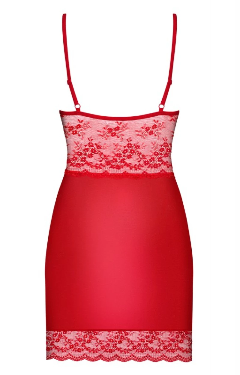 OBSESSIVE LOVICA CHEMISE RED