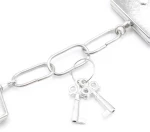 INTOYOU BDSM LINE FURRY METAL HANDCUFFS BLACK