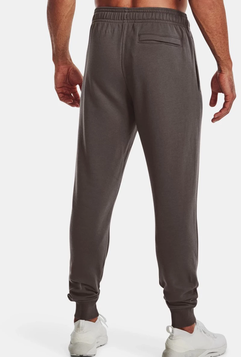 Under Armour Rival Fleece Ανδρική Φόρμα Jogger Fresh Clay (1357128-176)
