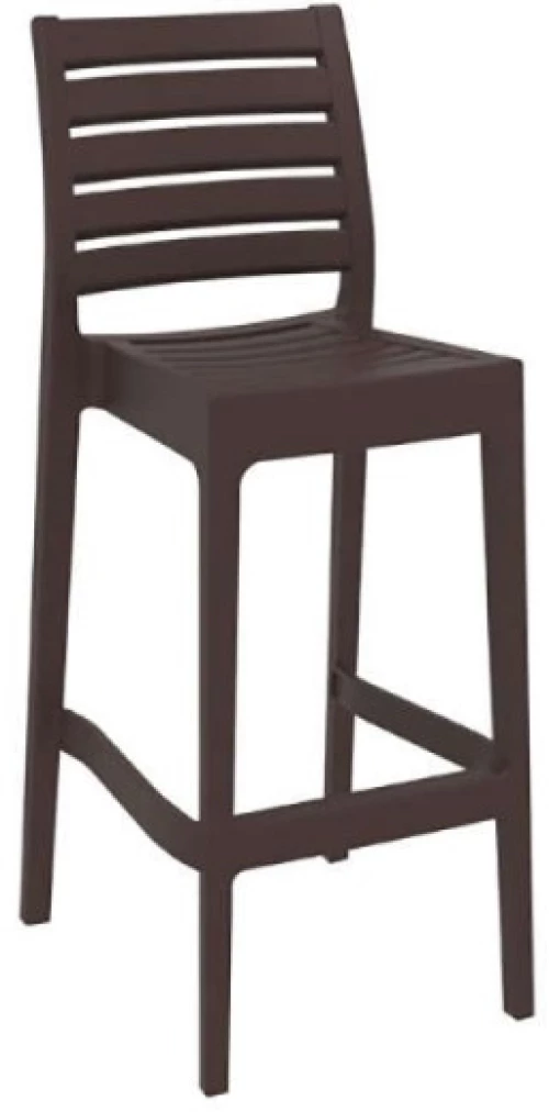 ARES ΣΚΑΜΠΟ ΜΠΑΡ75εκ. BROWN ΠΟΛ/ΝΙΟΥ