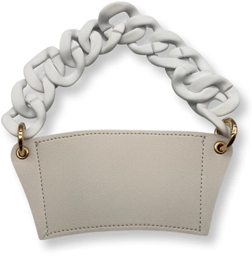 Τσαντάκι Μεταφοράς Καφέ Feggrini PU4 Λευκό