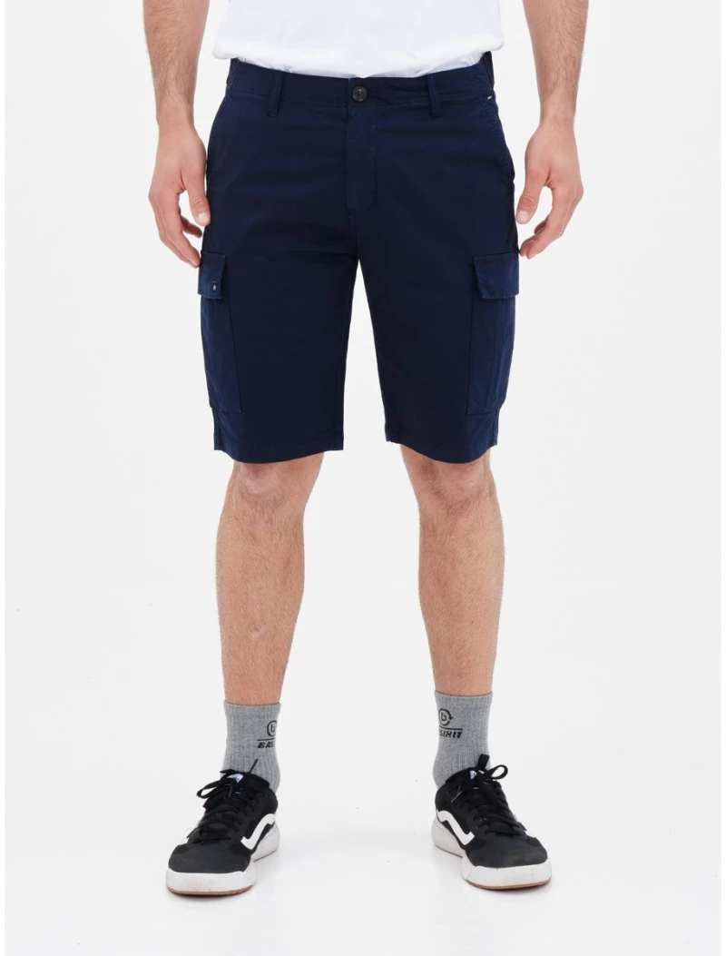 ΣΟΡΤΣ | ΒΕΡΜΟΥΔΕΣ Basehit Men's Stretch Cargo Short Pants 221.BM47.93 BASEHIT ΜΠΛΕ