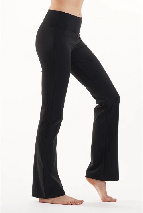 ΦΟΡΜΕΣ | ΠΑΝΤΕΛΟΝΙΑ Magnetic North WOMEN'S FLARED PANTS MAGNETIC NORTH ΜΑΥΡΟ