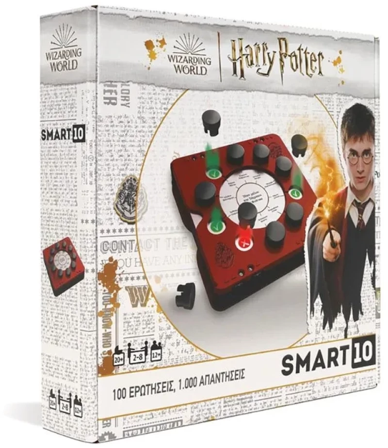 Επιτραπέζιο Παιχνίδι Zito! Harry Potter Smart 10 25x5x25cm 12+ Ετών 27456