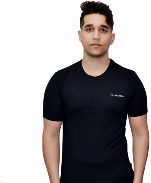 DIADORA Φανελάκι T-Shirts Ανδρικό Κοντομάνικο - Μαύρο