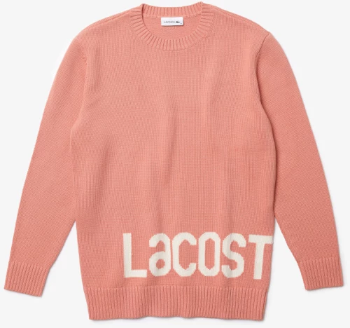 Μπλούζα γυναικεία πλεκτή Lacoste “Lettered”