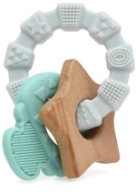 Μασητικό Kiokids Σιλικόνης 7cm Mint