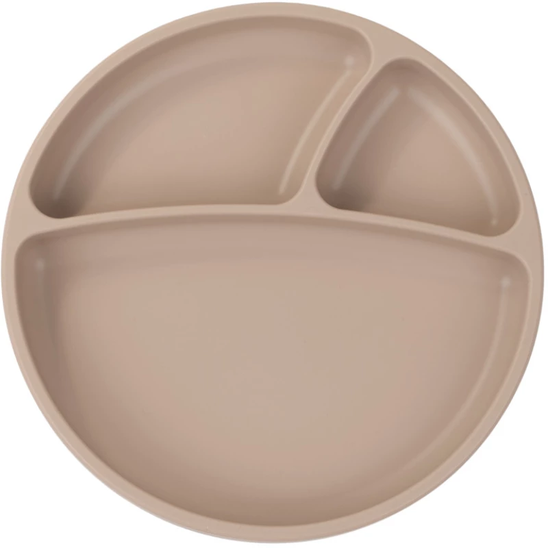 Πιάτο με διαχωριστικά MinikOiOi Portions Beige