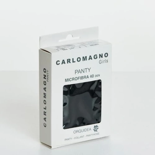 Καλσόν Microfibre 40Den Black Carlomagno