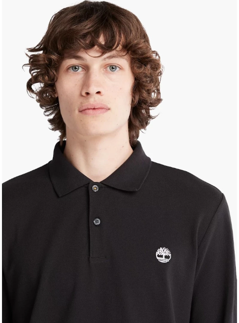 Μπλούζα Polo ανδρική Timberland Black
