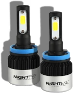 2 X 36W H11 9-32V LED  72W 9000LM  6500K A315 S2 NIGHTEYE  ORIGINAL