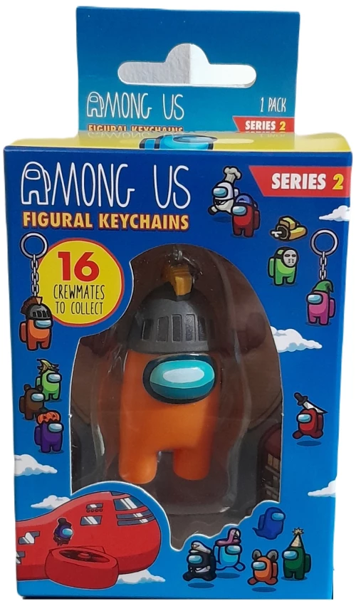 P.M.I Among Us Figural Keychains ΜΠΡΕΛΟΚ ΠΟΡΤΟΚΑΛΙ AU8210074517