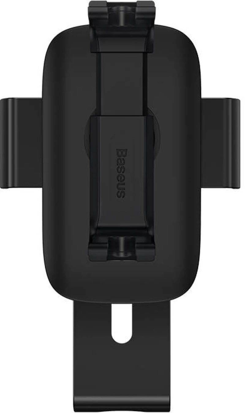 Baseus Metal Age II gravitational car phone holder to round ventilation grid black