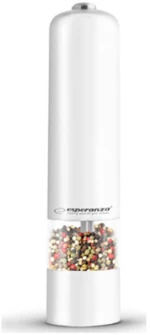 Esperanza EKP001W Ηλεκτρικός Μύλος Πιπεριού Πλαστικός 23cm Λευκό