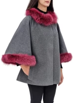 Cashmere Κάπα Γκρι