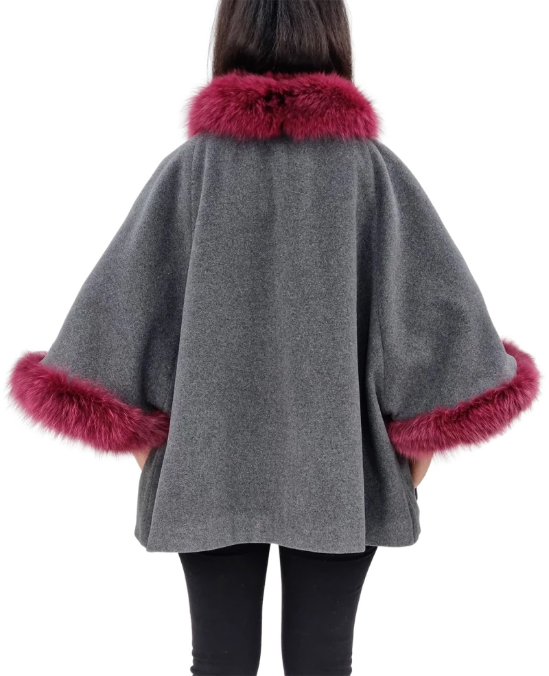 Cashmere Κάπα Γκρι