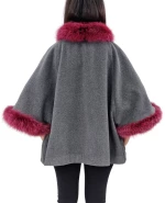Cashmere Κάπα Γκρι