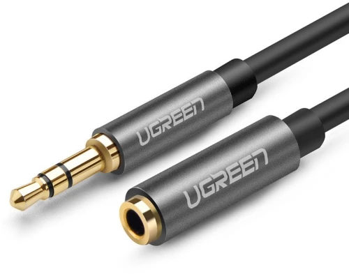 Ugreen AUX 35 mm mini jack extension cord cable 2 m - Μαύρο AV118 10594