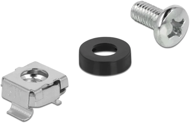 DELOCK σετ βίδες με παξιμάδια 42420 για rack, M6/16mm, 20τμχ