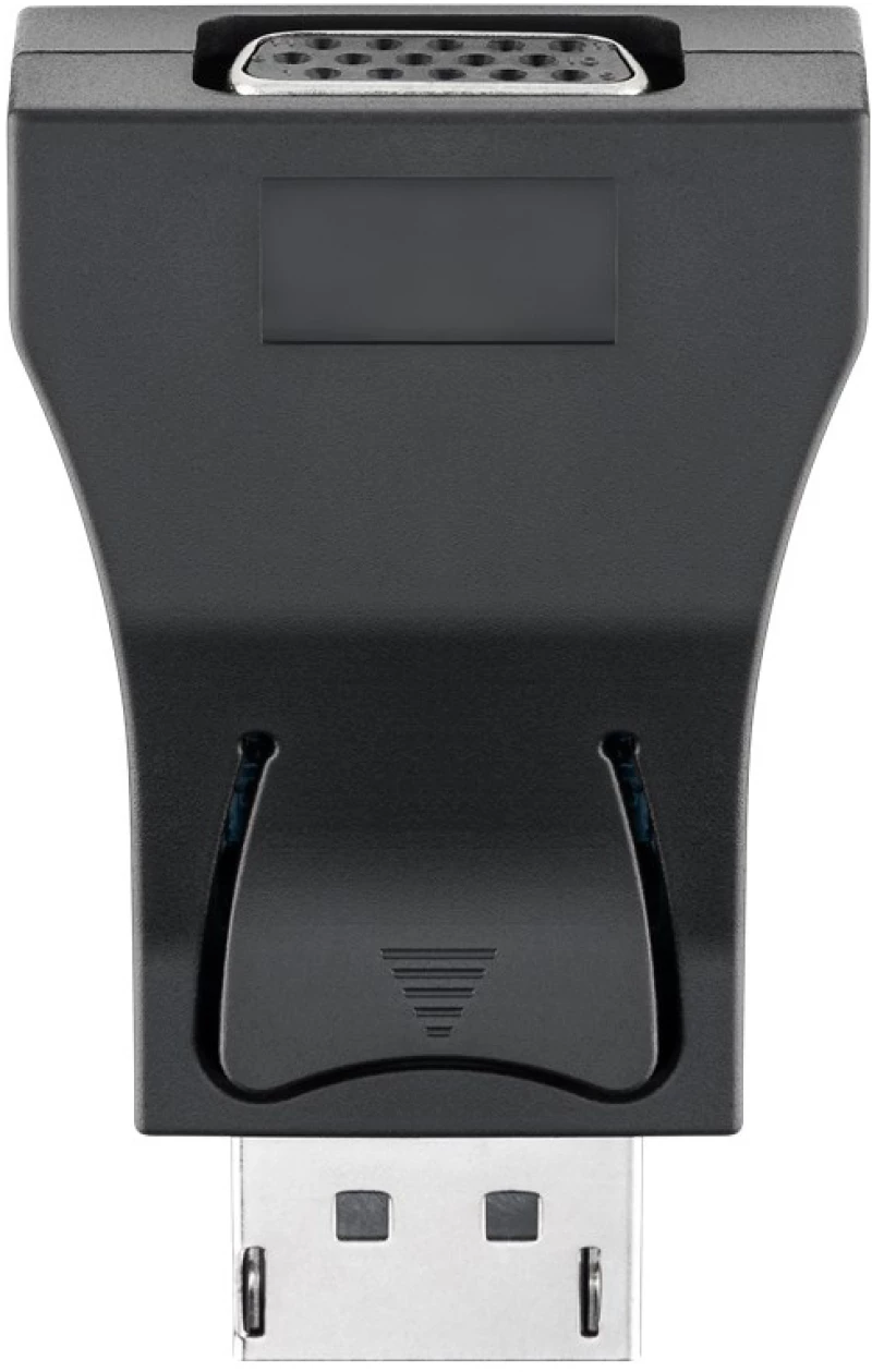 GOOBAY αντάπτορας DisplayPort σε VGA 63489  gold-plated  μαύρος