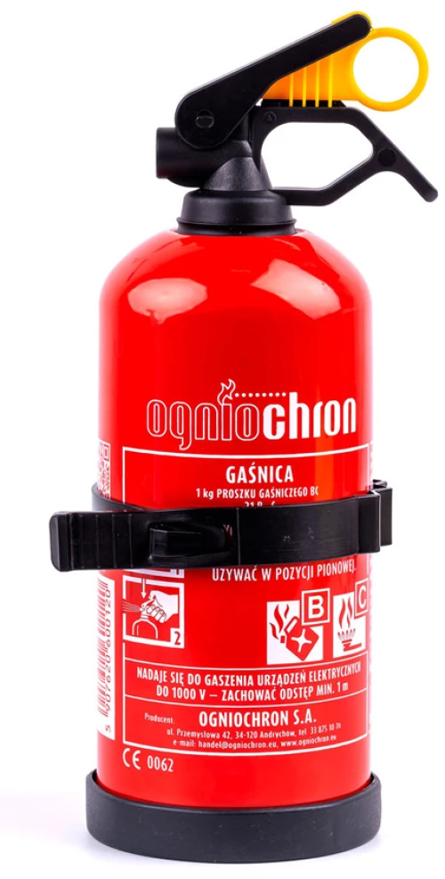 Πυροσβεστήρας αυτοκινήτου  1kg σκόνης BC  86x254mm