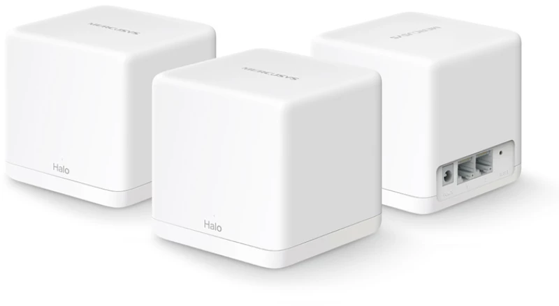 MERCUSYS Mesh Wi-Fi System Halo H30G, 1.3Gbps Dual Band, 3τμχ, Ver. 1.0