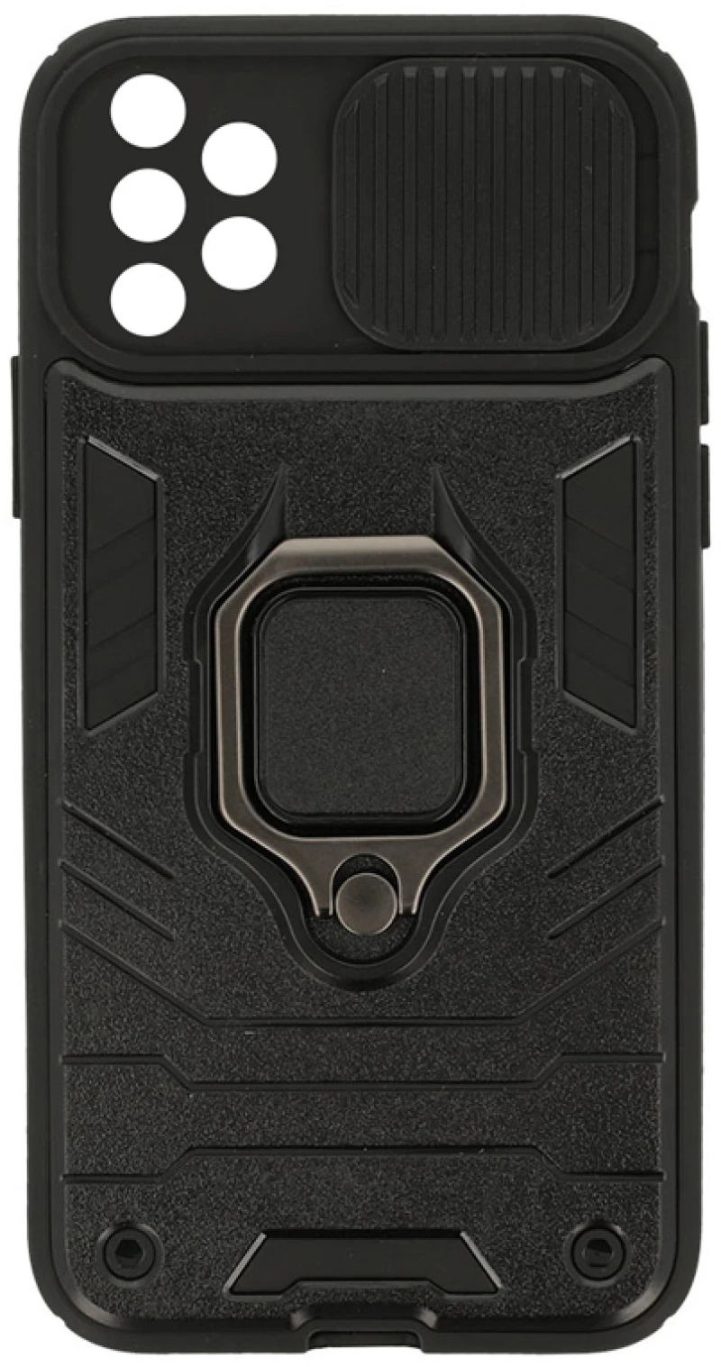 POWERTECH Θήκη Ring Lens MOB-1751 για Samsung A73 5G  μαύρη