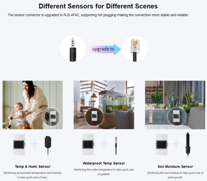 SONOFF smart διακόπτης ελέγχου θερμοκρασίας/υγρασίας THR320D  WiFi  20A