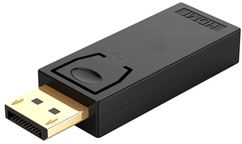 POWERTECH αντάπτορας DisplayPort σε HDMI CAB-DP065, Passive, 4K, μαύρος