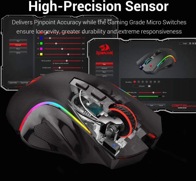 Gaming Ποντίκι - Redragon M602-KS
