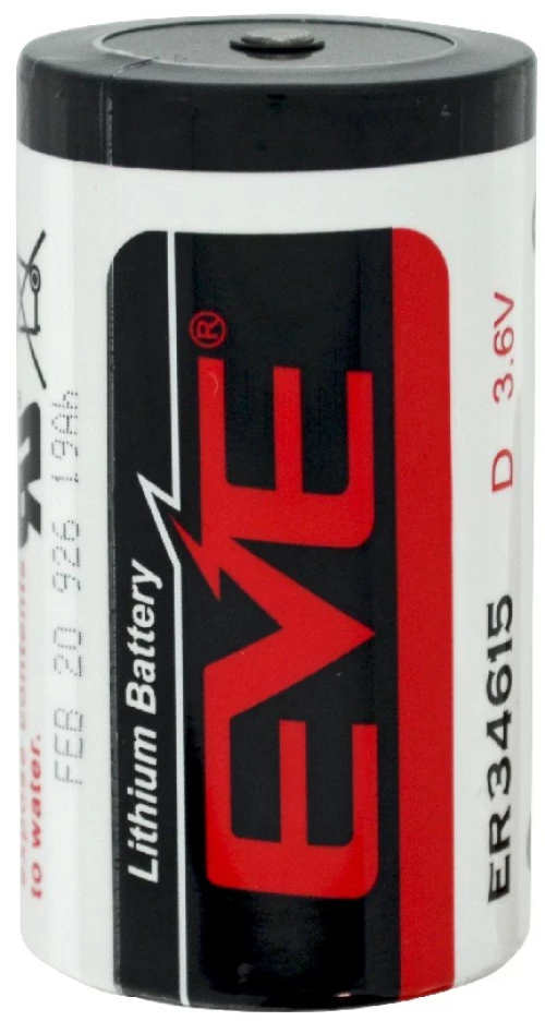 Μπαταρία Λιθίου Eve 33600 ER34615 Li-ion 19000mAh 3.6V D