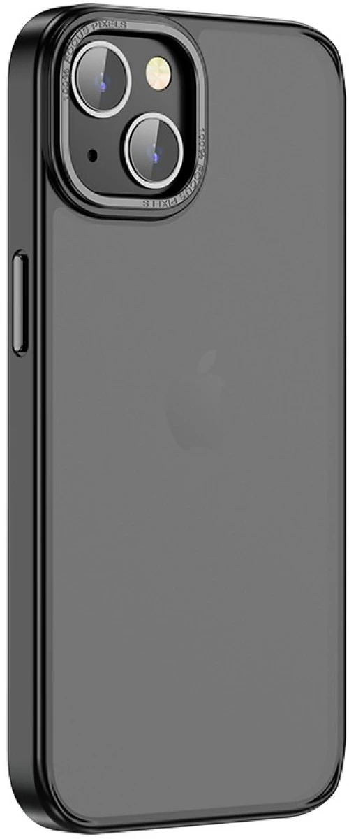 Θήκη Hoco Golden Shield Frosted Protective για Apple iPhone 14 Plus Μαύρο