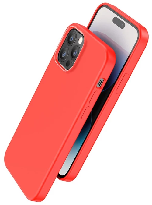 Θήκη Hoco Pure Series για Apple iPhone 14 Pro Κόκκινη