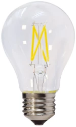 OPTONICA LED λάμπα A60 Filament 1858, 4W, 4500K, E27, 400lm