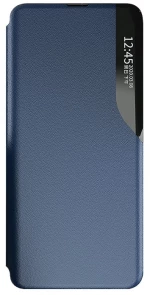 Θήκη Book Ancus Smart Flip για Samsung SM-S906 Galaxy S22+ 5G TPU Μπλέ