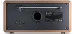 SHARP DIGITAL RADIO BROWN DR450BR