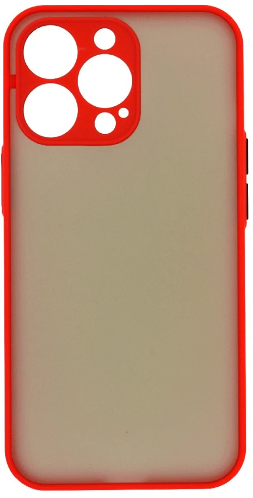 Θήκη Goospery Camera Protect Peach Garden Bumper για Apple iPhone 13 Pro Κόκκινο