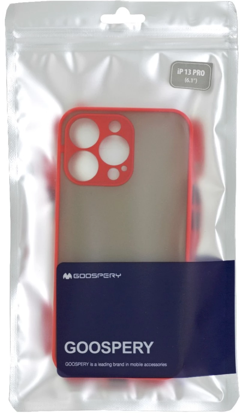 Θήκη Goospery Camera Protect Peach Garden Bumper για Apple iPhone 13 Pro Κόκκινο