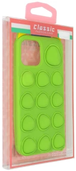 Θήκη Ancus TPU Pop It με Strap για Apple iPhone 11 Pro Max Πράσινο με Σχέδιο και Κορδόνι