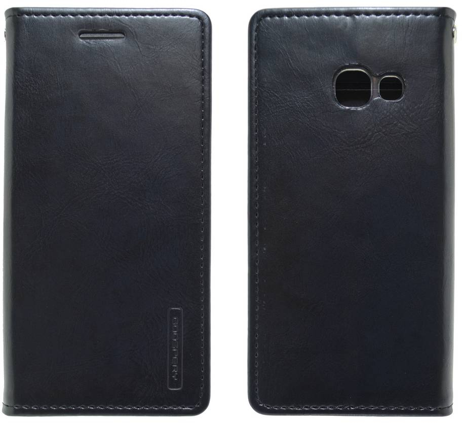 Θήκη Book Goospery Blue Moon Flip για Samsung SM-A320F Galaxy A3 (2017) Μαύρη by Mercury