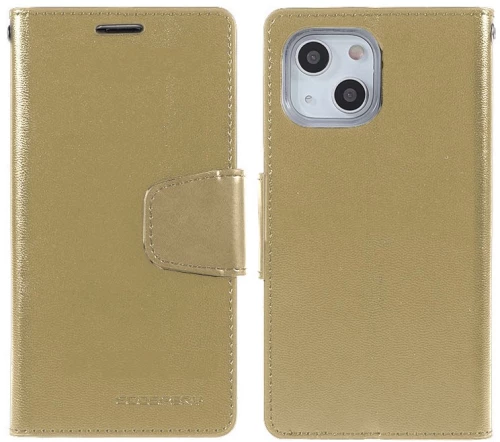 Θήκη Book Goospery Sonata Diary Case για Apple iPhone 13 Χρυσό