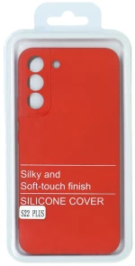 Θήκη Ancus Silicon Liquid for Samsung SM-S906 Galaxy S22+ 5G Κόκκινο