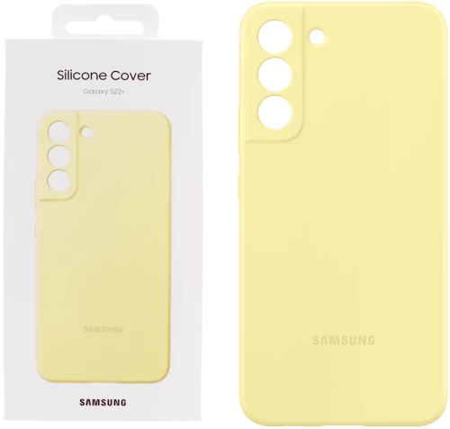 ΘΗΚΗ SAMSUNG S22 PLUS 5G S906 SILICONE COVER EF-PS906TYEGWW YELLOW PACKING OR
