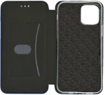 Θήκη Book Ancus Magnetic Curve για Apple iPhone 12 / iPhone 12 Pro TPU Σκούρο Μπλε