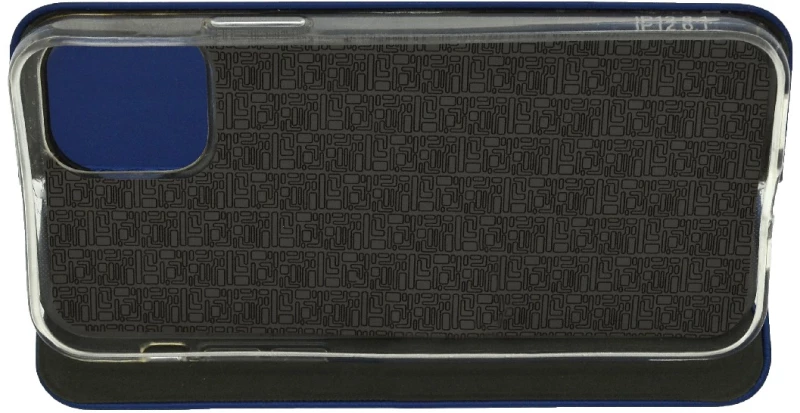 Θήκη Book Ancus Magnetic Curve για Apple iPhone 12 / iPhone 12 Pro TPU Σκούρο Μπλε