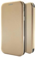 Θήκη Book Ancus Magnetic Curve για Apple iPhone X / XS TPU Χρυσαφί